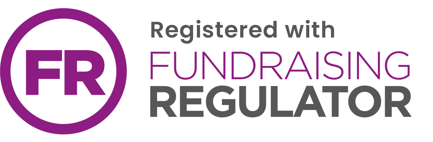 Registered with the Fundraising Regulator